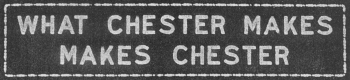 Chester Sign; Photocopy courtesy of Delaware County Historical Society