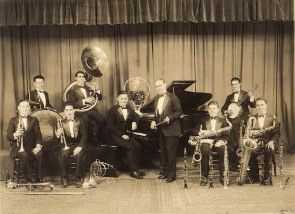 Caruso Band 1928; Photo courtesy of Irene Ramos-Vaul