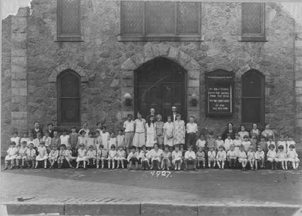 Second Presbyterian Church 1927; Photo courtesy of The Rev. Joe Hess