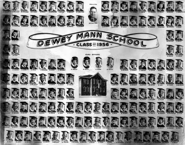 Dewey Mann School, Class of 1956; Photo courtesy of David J. Hentosh