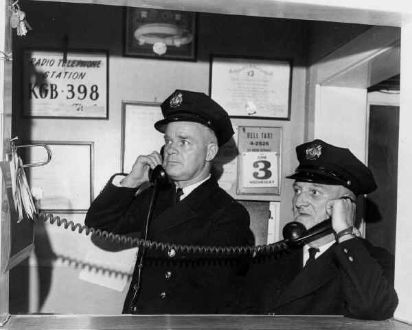 Franklin F.C. Members In Radio Room; Photo courtesy of Harry Bomberger & William H. Crystle 3rd