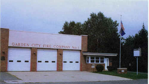 Garden City Fire Station Built 1968; Photo courtesy of William H. Crystle, 3rd