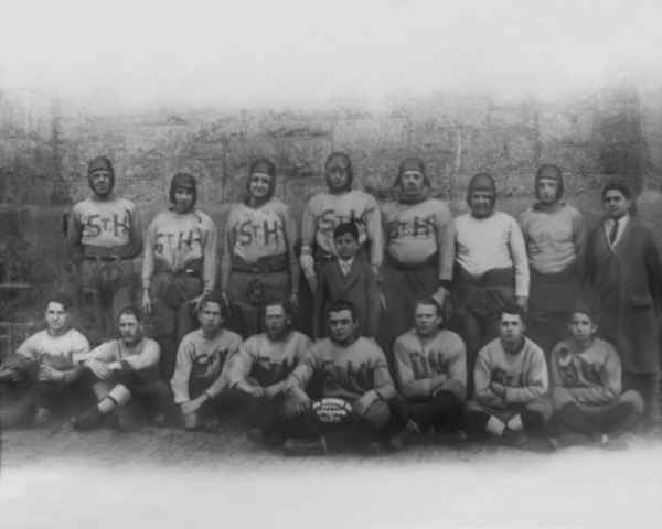 1925 Champs - St. Hedwig's Football Team; Photo courtesy of Mike Shea