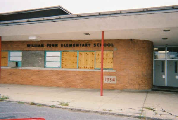 William Penn Elementary School; August 2005 photo courtesy of Jim King