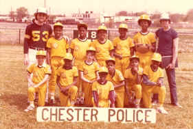 Chester Police Little League, 1979; Photo courtesy of Fred Ungarino