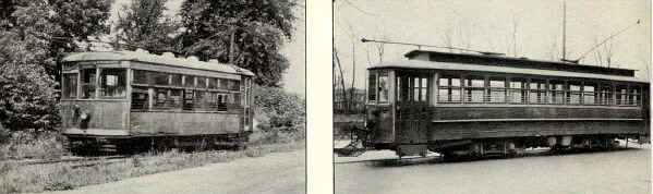 The last "Toonerville" on the Darby-Media line ran in 1938. - Photo from The Delaware County Adovcate, April 1942