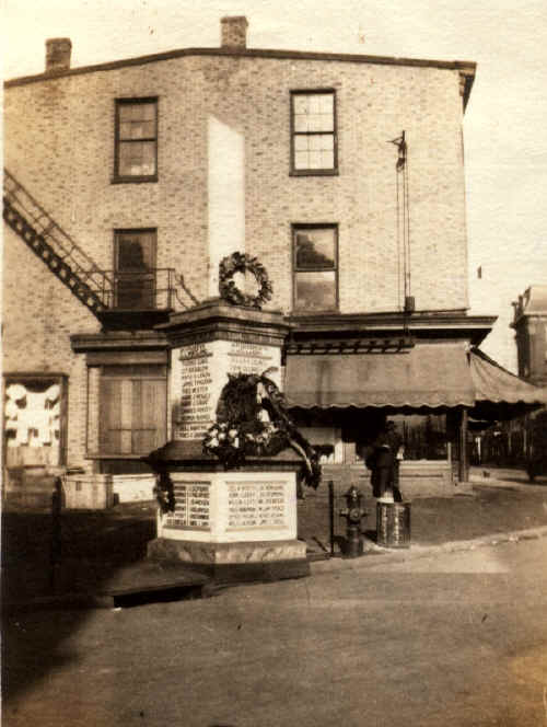 Chester Soldiers' Memorial, 1919; Photo courtesy of Tom Bulger